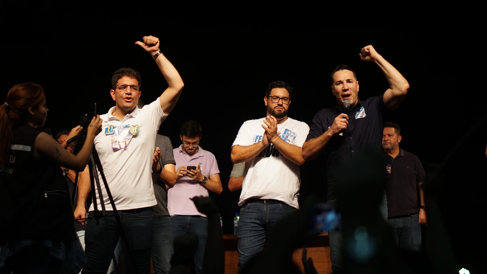 Em evento com trabalhadores terceirizados, Gladson e Ney reforçam plano de geração de emprego